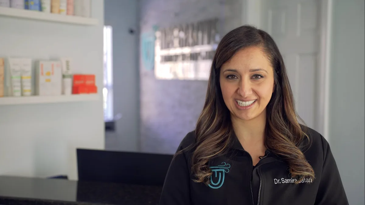 Dr. Samira Jafari, DMD, holistic and airway dentist in Roswell, GA